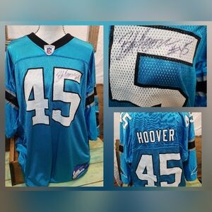 Carolina Panthers Brad Hoover #45 Signed Jersey